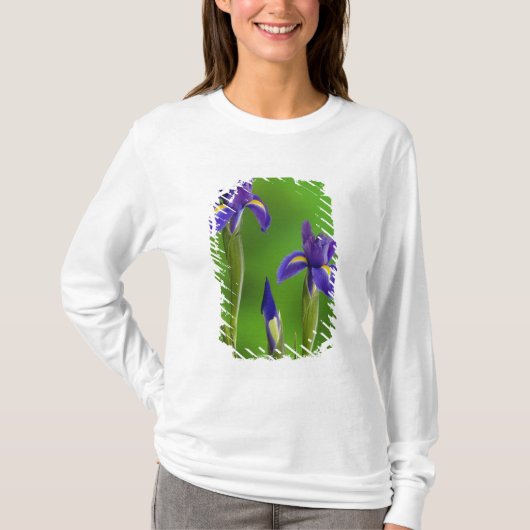Iris Bloemen T-shirt (Voorkant)
