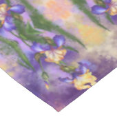 Iris Bloemen Tafelkleed (Gekanteld)