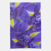 Iris bloemen theedoek (Verticaal)