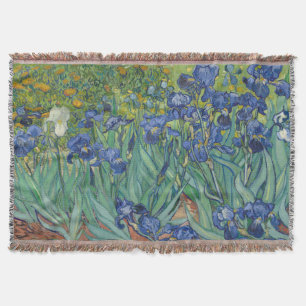 Iris, bloemenschilderij in olieverf, Vincent Van G Deken