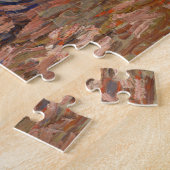 Iris, bloemenschilderij in olieverf, Vincent Van G Legpuzzel (Zijkant)