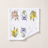 Iris Bloementuin Bad Handdoek (Wasdoekje)