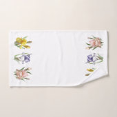 Iris Bloementuin Bad Handdoek (Handdoek)