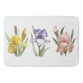 Iris Bloementuinontwerp Badmat (Voorkant)