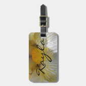 Iris-blokfoto Bagagelabel (Voorkant verticaal)