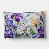 Iris Bloom Toiletartikelen en sieraden tas (Achterkant)