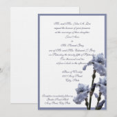 Iris Boeket/Blauw Kaart (Voorkant / Achterkant)