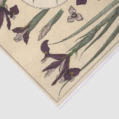 Iris, Botanische serie van Eugene Grasset Tissuepapier (Detail)