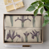 Iris, Botanische serie van Eugene Grasset Tissuepapier (Geschenk)