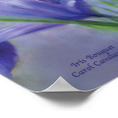 Iris Bouquet Art Poster/Print Poster (Hoek)