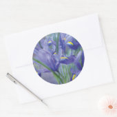 Iris Bouquet Art Sticker (Envelop)