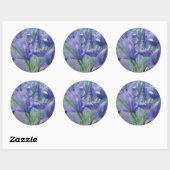 Iris Bouquet Art Sticker (Vel)
