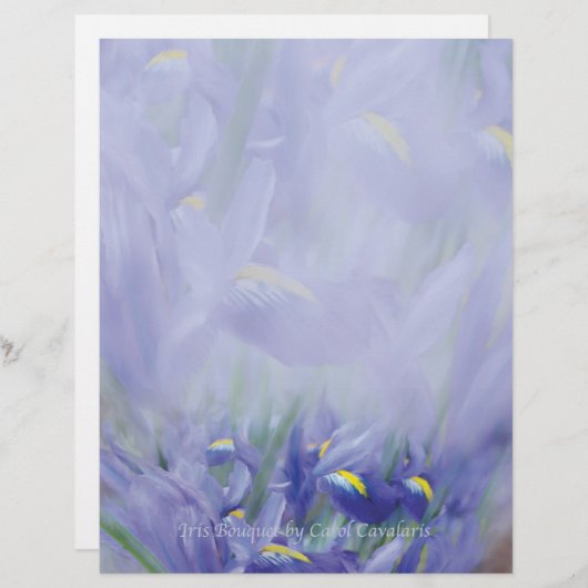 Iris Bouquet Letterhead (Voorkant / Achterkant)