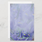 Iris Bouquet Stationery Briefpapier (Voorkant / Achterkant)