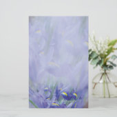 Iris Bouquet Stationery Briefpapier (Staand voorkant)