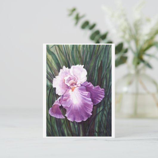 Iris Briefkaart (Staand voorkant)