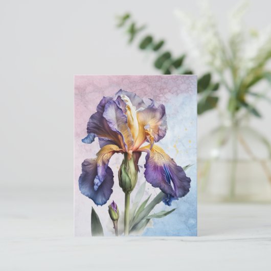 Iris Briefkaart (Staand voorkant)