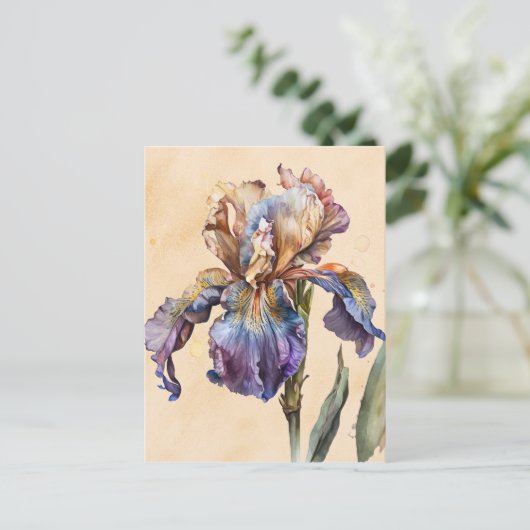 Iris Briefkaart (Staand voorkant)