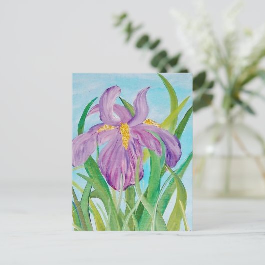 Iris Briefkaart (Staand voorkant)