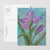 Iris Briefkaart (Voorkant / Achterkant)