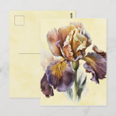 Iris Briefkaart (Voorkant / Achterkant)