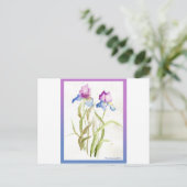 Iris Briefkaart (Staand voorkant)