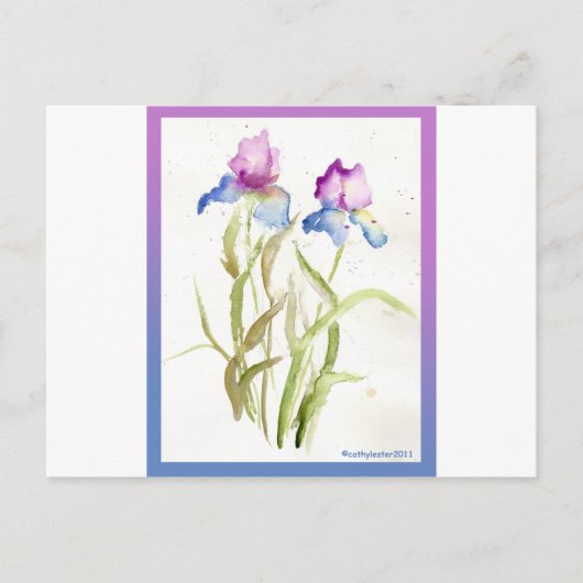Iris Briefkaart (Voorkant)