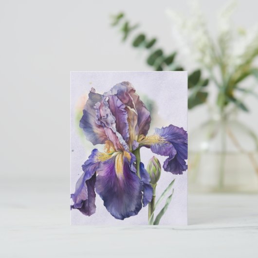 Iris Briefkaart (Staand voorkant)