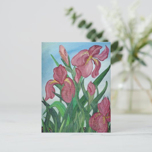 Iris Briefkaart (Staand voorkant)