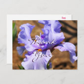 Iris Briefkaart- aanpassen voor elke gelegenheid Briefkaart (Voorkant / Achterkant)