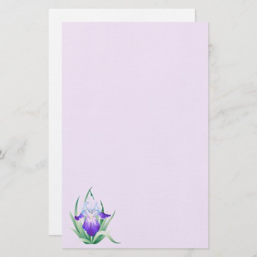 Iris Briefpapier (Voorkant / Achterkant)