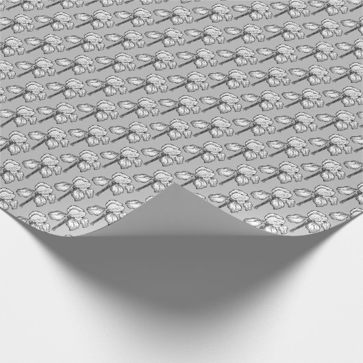 Iris Cadeaupapier (Hoek)