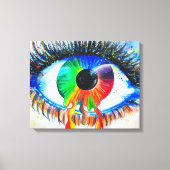 Iris Canvas Afdruk (Voorkant)