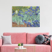 Iris Canvas Afdruk (Insitu (Woonkamer))
