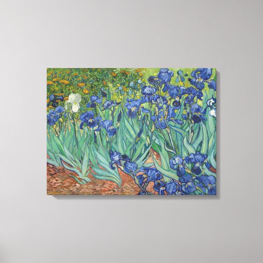 Iris Canvas Afdruk (Voorkant)