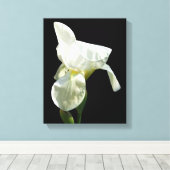 Iris Canvas afdrukken (Insitu (Houten vloer))