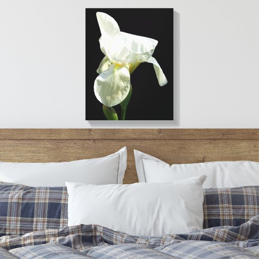 Iris Canvas afdrukken (Insitu (Slaapkamer))