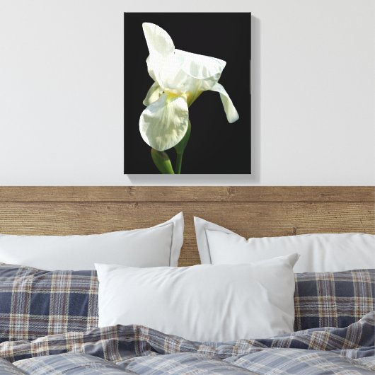 Iris Canvas afdrukken (Insitu (Slaapkamer))