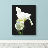 Iris Canvas afdrukken (Insitu (Houten vloer))