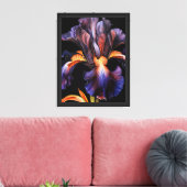 Iris Canvas Wandkunst Afdruk (Insitu (Woonkamer))