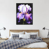 Iris Canvas Wandkunst Afdruk (Insitu (Slaapkamer))