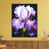 Iris Canvas Wandkunst Afdruk (Insitu (Woonkamer))