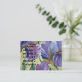 IRIS - CARTÃO DE VISITA VISITEKAARTJE (Staand voorkant)