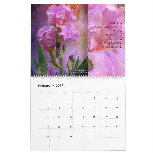 Iris Collectie 2 Art Agenda Kalender (Feb 2017)