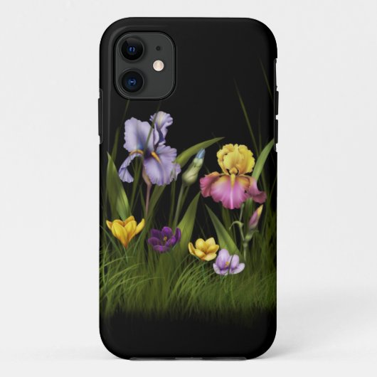 Iris & Crocus iPhone4 Case-Mate iPhone Case (Achterkant)