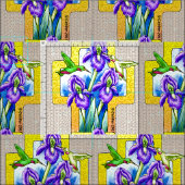 Iris Cross Christelijk Textiel Stof (Delen)
