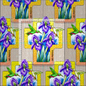 Iris Cross Christelijke stof (Delen)