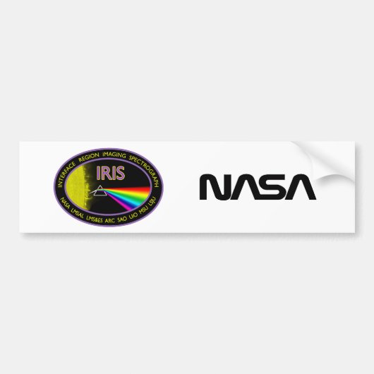 IRIS - de Spectrografie van de Weergave van het Ge Bumpersticker (Voorkant)