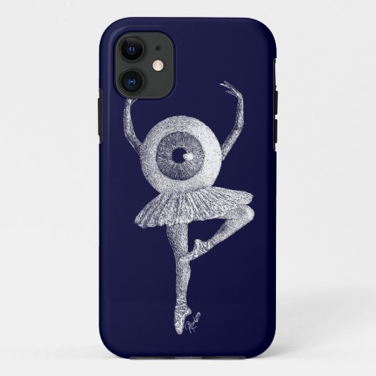 "Iris, de Star Pupil" - iPhone 5 Hoesje (Achterkant)