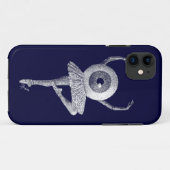 "Iris, de Star Pupil" - iPhone 5 Hoesje (Achterkant (horizontaal))